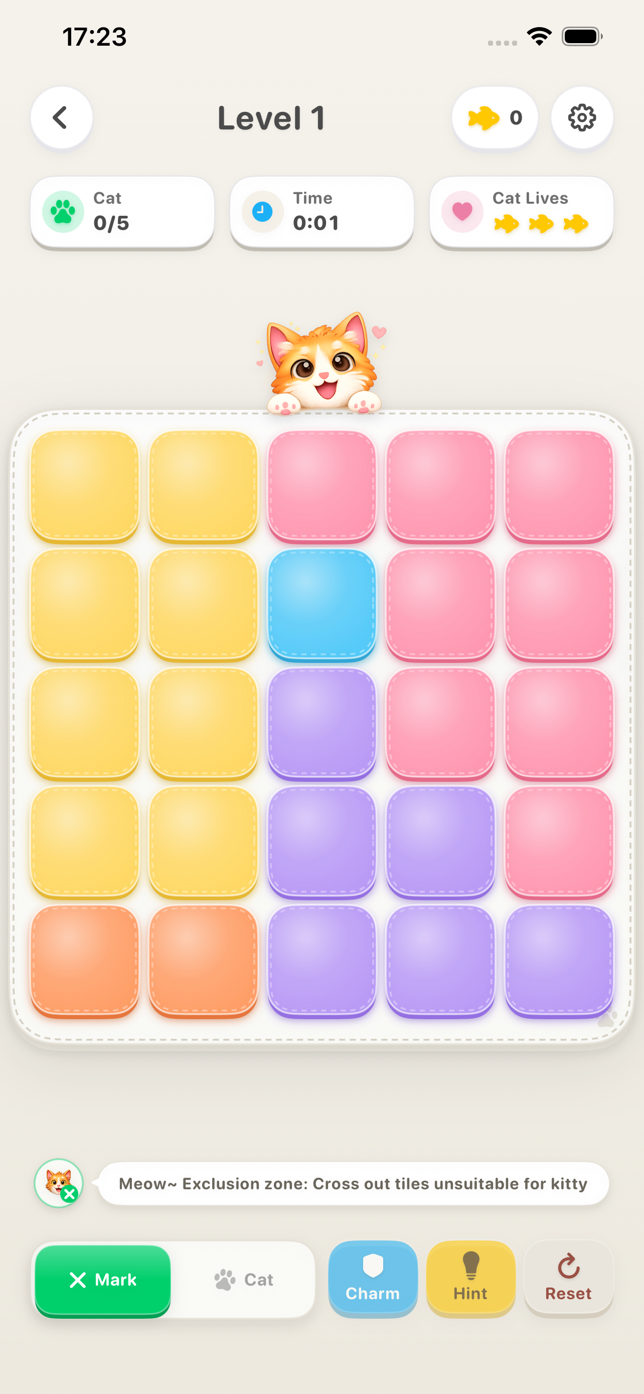 Pawsoku Gameplay Screenshot